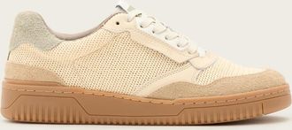 AllSaints Cotton Regan Mesh And Suede Low Top Trainers, Size: UK 7/US 8/EU 41