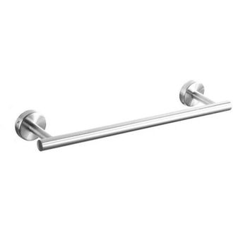 OEM 40x5,5x7 Cm, Toallero De Pared Para Ba&ntilde;o, Barra Para Toallas De Pared, Acero Inoxidable, Acabado Mate - Crezuo