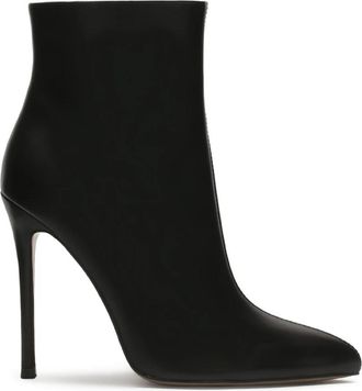 Kazar Klassieke zwarte laarzen met hak. Dit product valt groot uit. - Dames - Laarzen met Hak - Zwart - 37 EU - Leer - Schoenen