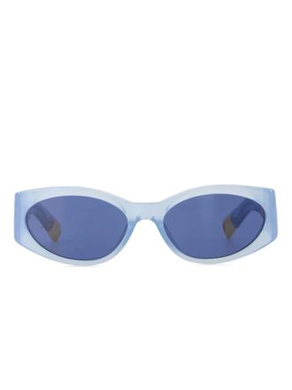 Jacquemus The Ovalo sunglasses - Blue
