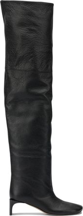 Sportmax Over-The-Knee 45mm Boots Black