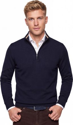 HUGO BOSS trui Boss Black donkerblauw effen