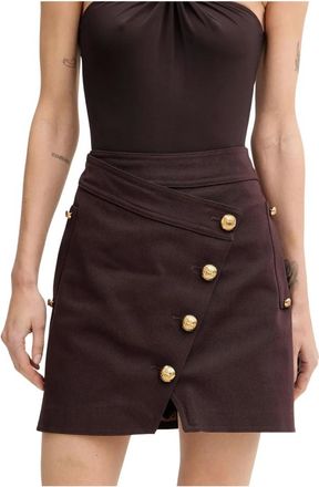 Elisabetta Franchi Donna, Gonne, Marrone, S, new