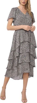Vince Camuto Four Tier Layered Dress