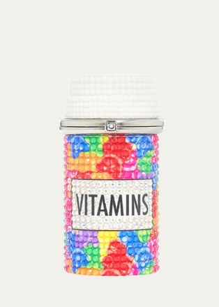 Judith Leiber Prescription Bottle Gummy Vitamin Clutch Bag