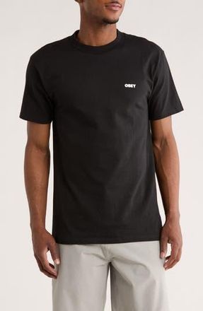 Obey Cosmic Noise Graphic T-Shirt in Black at Nordstrom Rack, Size X-Large