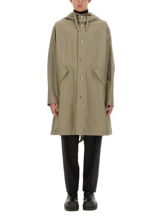 Jil Sander Slate Green Parka Hood Jacket