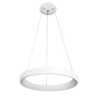 Netlighting Alessia Modern Integrated LED Pendant Ceiling Light 4000K in White