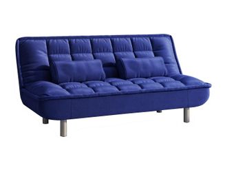 Vente-Unique Sof&aacute; cama clic-clac MISHAN - Azul
