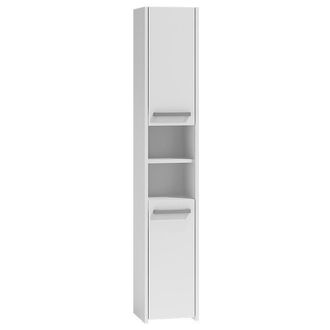 Topeshop Hucoco - Pisa - Mueble Alto De Ba&ntilde;o - 30x30x170 Cm - Mobiliario De Ba&ntilde;o - Almacenamiento De Ba&ntilde;o