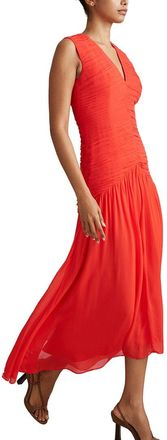 Reiss Saffy Ruched Bodycon Dress