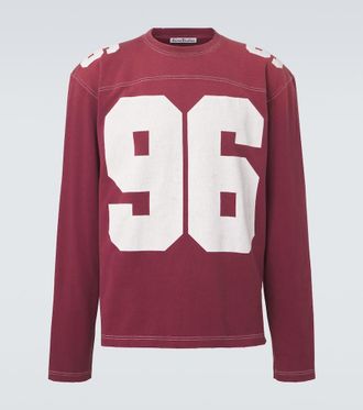 Acne Studios Printed cotton jersey T-shirt