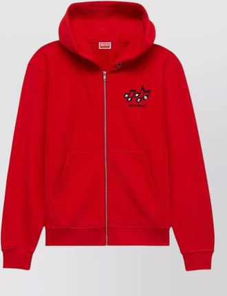 Kenzo cotton zip up hoodie