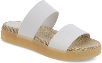 Mia Saige U Platform Sandal in White at Nordstrom, Size 6.5