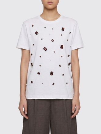 Liu Jo T-shirts in cotone con cristalli Liu Jo