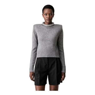 Pinko Mujer, Jerseys, Gris, Talla: XS