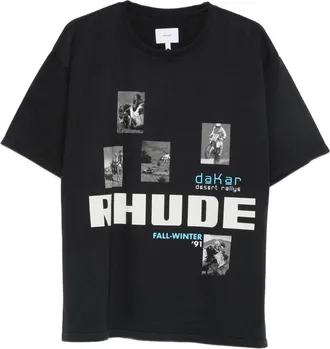 Rhude Logo-print Graphic-print T-shirt