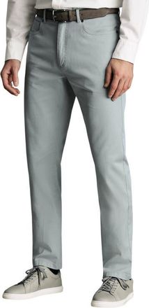 CHARLES TYRWHITT 5 Pocket Jeans in Light Blue at Nordstrom, Size 3232