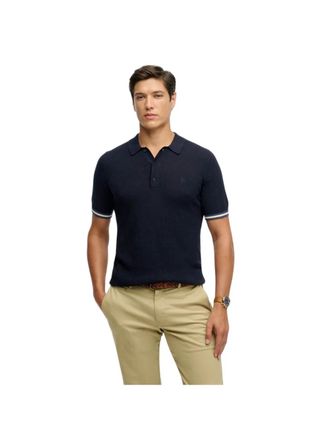 Superdry Essential gebreide poloshirt voor heren