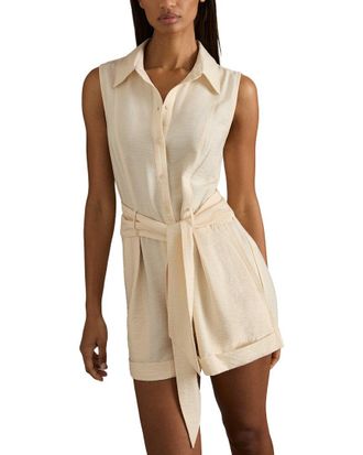 Reiss Millie Belted One-Piece