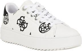 Guess Denesa Platform Sneaker in White 148 at Nordstrom Rack, Size 6.5