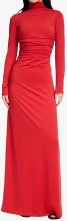 Altuzarra Jazmina Long Sleeve Dress In Grenadine