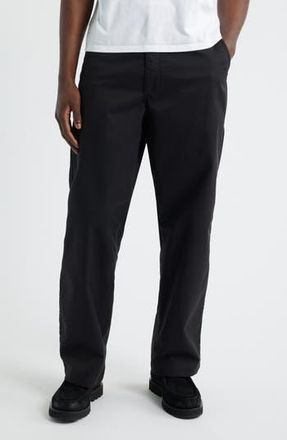 Vans Authentic Loose Fit Chinos in Black at Nordstrom Rack, Size 36