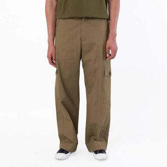 Ferragamo Ferragamo Cotton Canvas Cargo Pants