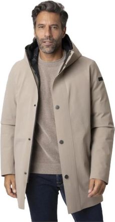 Roberto Ricci Design Down Under Parka - Heren - Parka Jassen - Beige - 2XL - Jassen