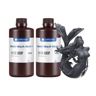 OEM Resina Lavable Con Agua, Bajo Olor, Alta Precisi&oacute;n, 2 Kg Hd Gris