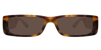 Linda Farrow DANIA LFL1201 C2 Womens Sunglasses Tortoiseshell Size 60