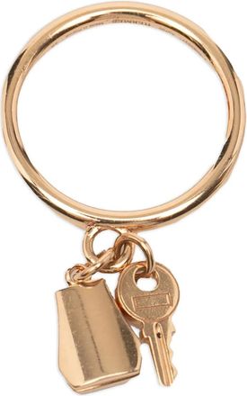 Herm&egrave;s 2015-2025 18kt ros&eacute;gouden Kelly Clochette ring - Roze