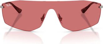 Ray-Ban Sunglasses Rb3781 004/75 Alix Gunmetal/Red Hiper Unisex