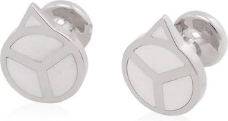 Rolex 18 kt White Gold Hand Cufflinks