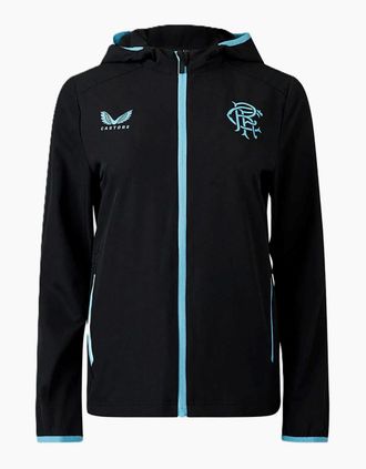 Castore Womens RngrsHdedJkt Ld99 - Black - Size: 16