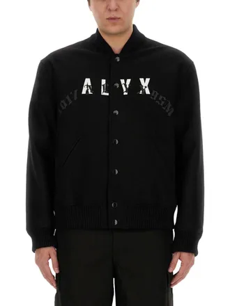 Alyx Black Mandarin Collar Jackets