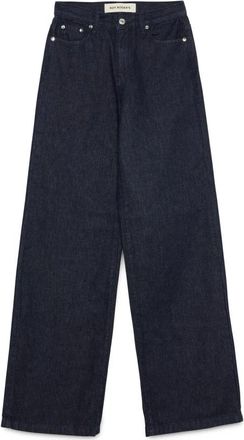 Roy Rogers Blauwe Wide Leg Jeans Aw 25 - Dames - Loose Fit Jeans - Blauw - W26 - Katoen - Jeans
