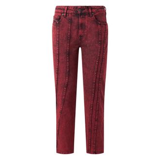 Diesel Slim-fit jeans - Dames - Jeans - Rood - Maat: W26 Katoen