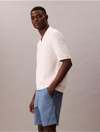 Calvin Klein Jeans Calvin Klein Mens Slim Chino Shorts - Blue - 29