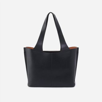 Hobo Womens Vida Tote Shoulder Bag In Black