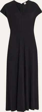 Toteme V-Neck Jersey Dress