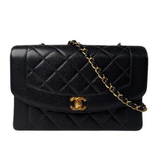 Chanel Pre-owned Vintage Schoudertas - Dames - Pre-owned - Zwart - Maat: ONE Size Leer