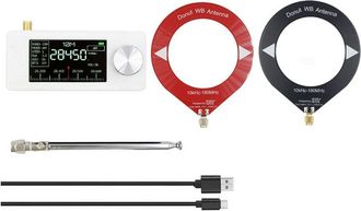 OEM Receptor De Radio Am/fm/sw/mw/vhf Si4732 De 10 Khz A 180 Mhz Con 3 Antenas Port&aacute;tiles