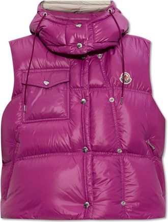 Moncler Donsvest Pario - Dames - Bodywarmers - Roze - M - Jassen