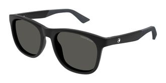 Montblanc MB0400S 002 Mens Sunglasses Black Size 55