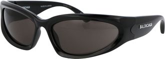 Balenciaga BB0157S Sunglasses - Black