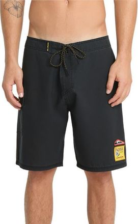 Quiksilver Pacifico Ballena 20 Board Shorts in Black at Nordstrom, Size 34
