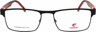 Carrera Demo Rectangular Mens Eyeglasses CARRERA 8884 0NLX 56