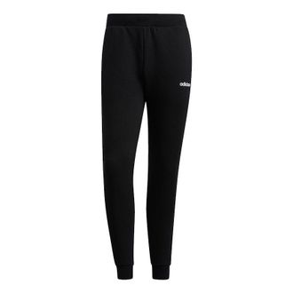 adidas Mens adidas neo Ce 3S Flc Tp Logo Stripe Bundle Feet Sports Pants/Trousers/Joggers Black H14204