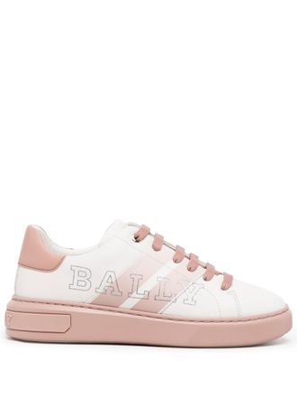 Bally Sneakers con glitter - Bianco